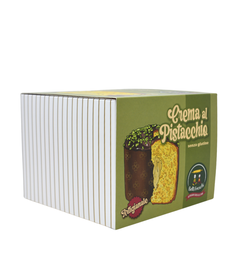 Panettone senza glutine al Pistacchio e Cioccolato - immagine 4