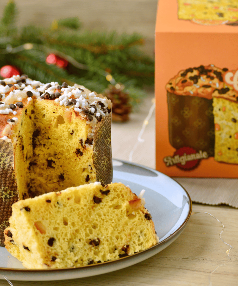 Panettone Arancia e Cioccolato - senza glutine e senza lattosio