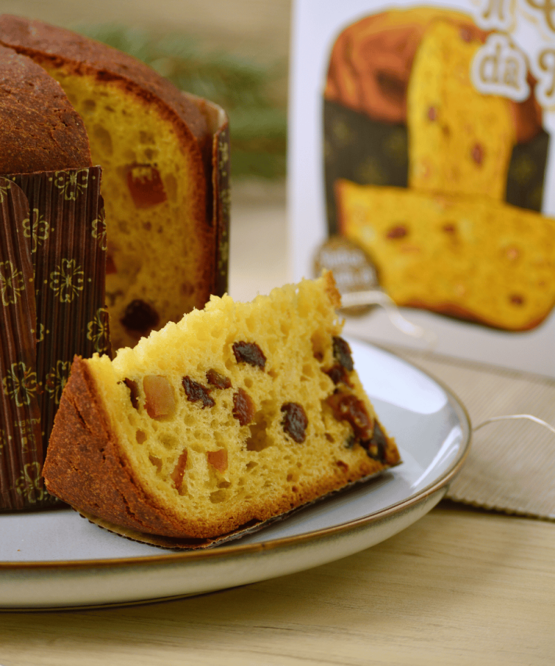 Panettone senza glutine e senza lattosio