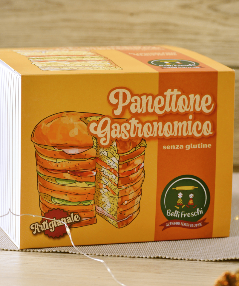 Panettone Gastronomico senza glutine