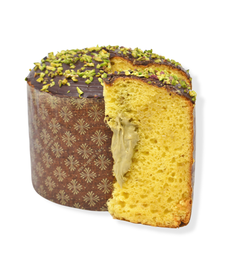 Panettone senza glutine al Pistacchio e Cioccolato - immagine 3
